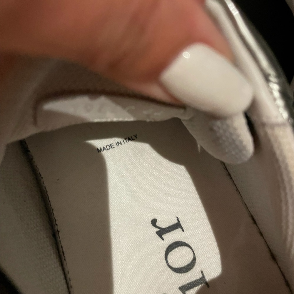 Christian Dior size 44 b22 sneakers black and silver - Picture 14 of 16